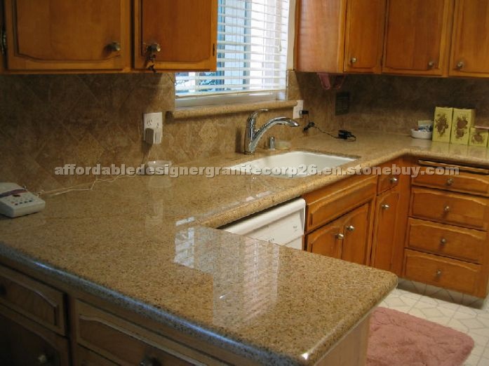 Sunset Gold granite countertop