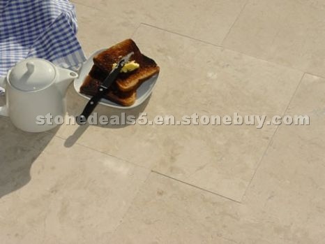 Sierra Beige Marble Tiles - Honed