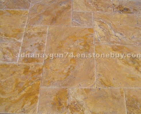 Gold Travertine Pattern