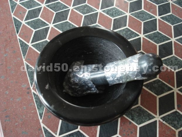 Stone martar and pestle