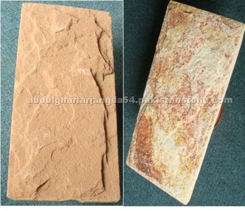 Stone tiles for wall decoration