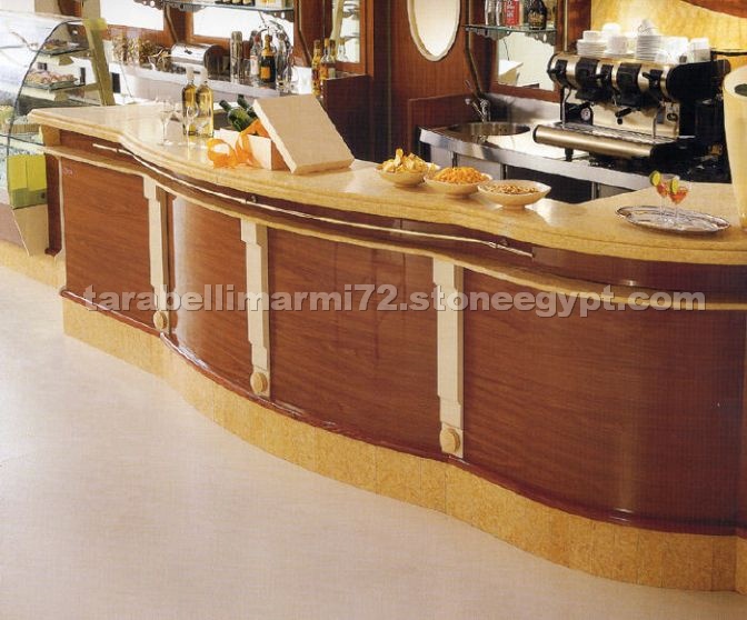 Silvia Oro Anticato Bar Top