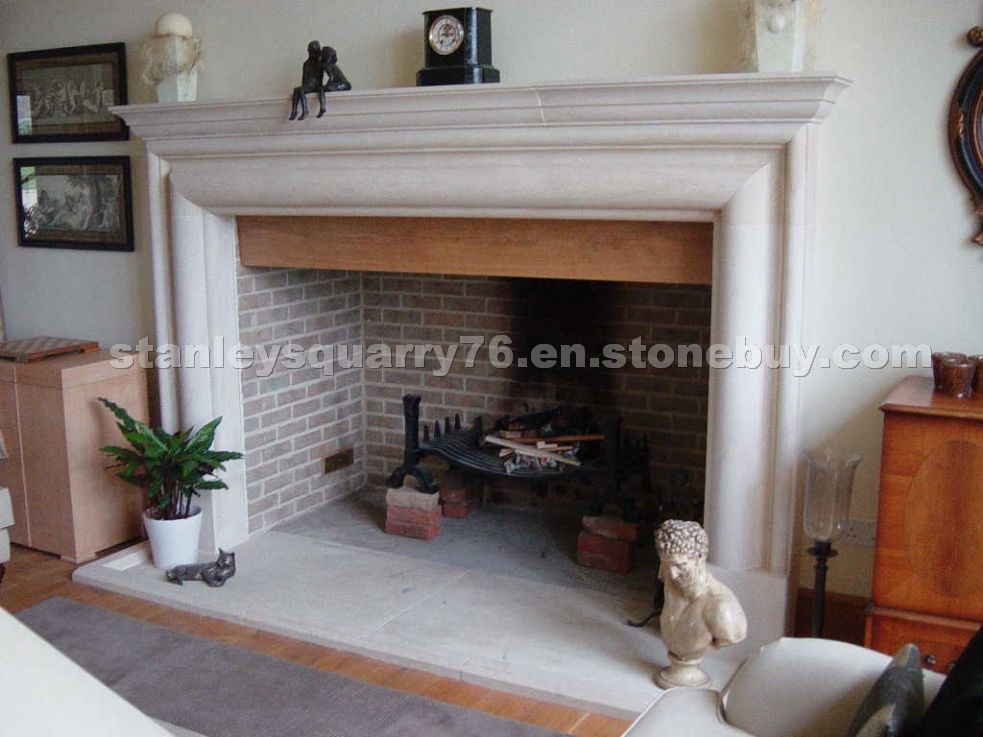 English Limestone Fireplaces
