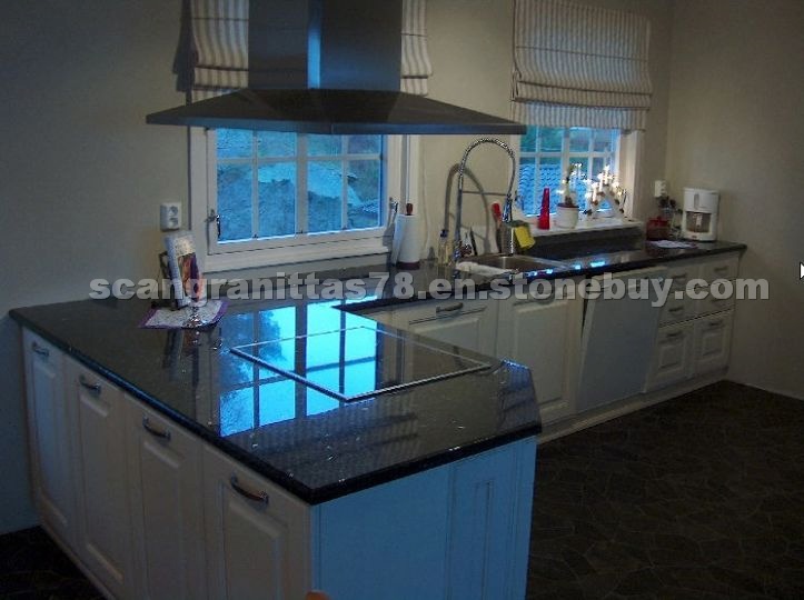Dark labrador countertop