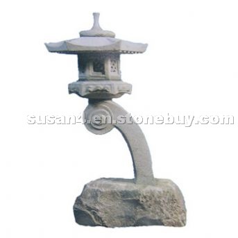 Japanese Stone Lantern Rankei