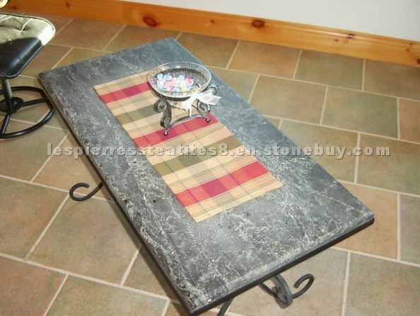 Soapstone table