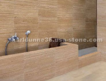 Travertine wall tiles