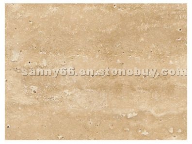 Yellow travertine