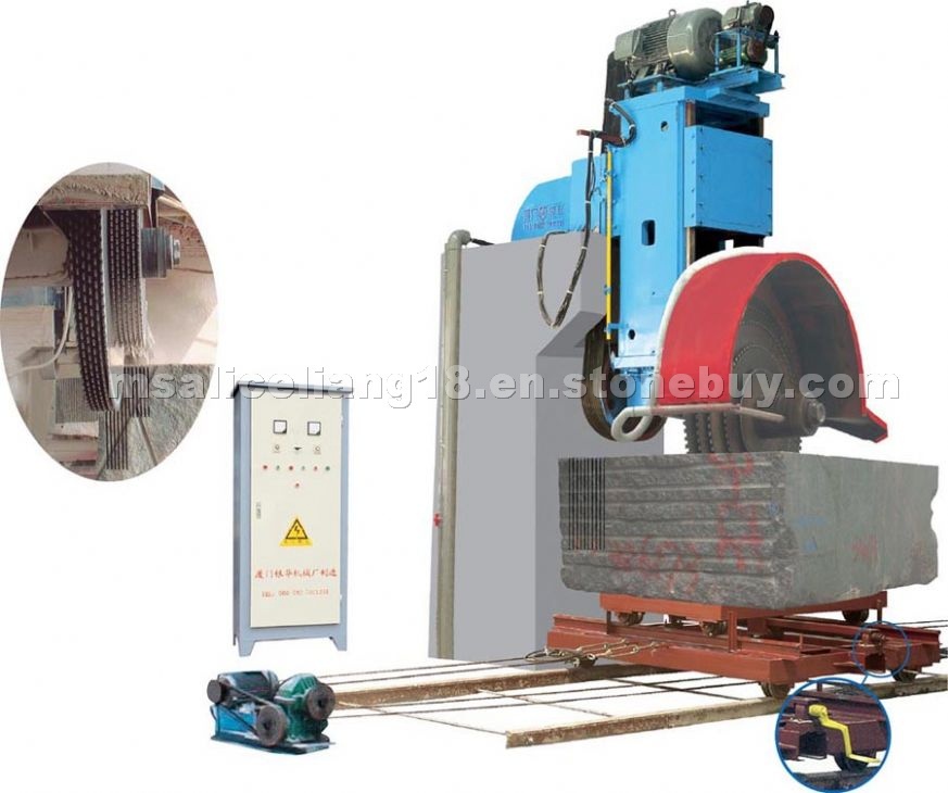 Improved High Efficiency Multi-blade Stone Cutting