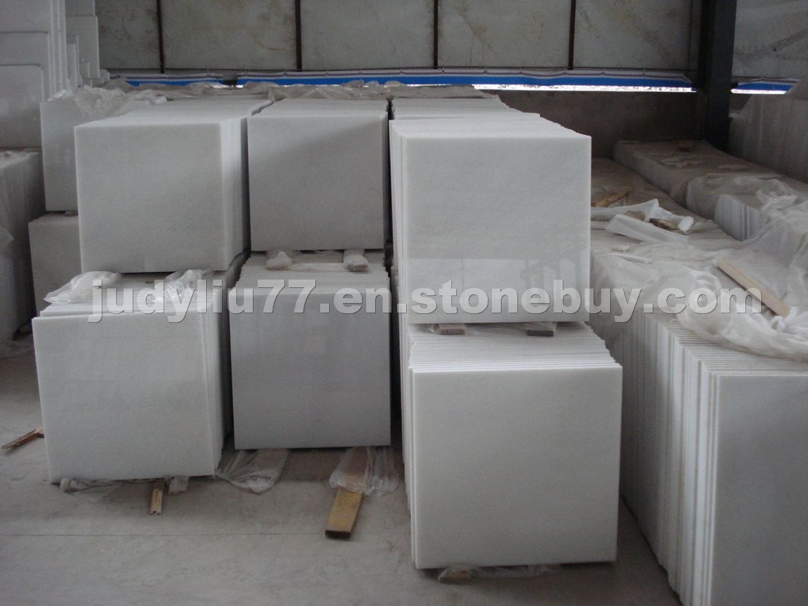 Crystal White Marble tile