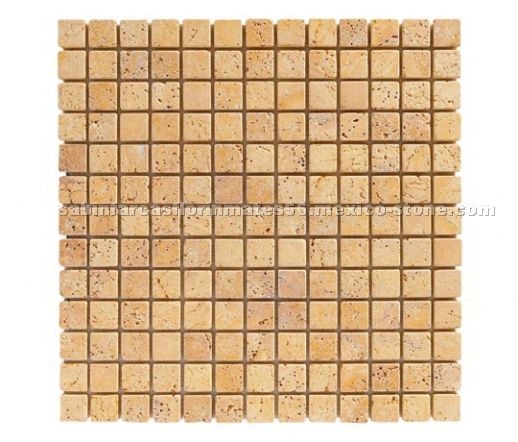 Travertine mosaics