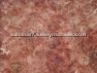 Red travertine