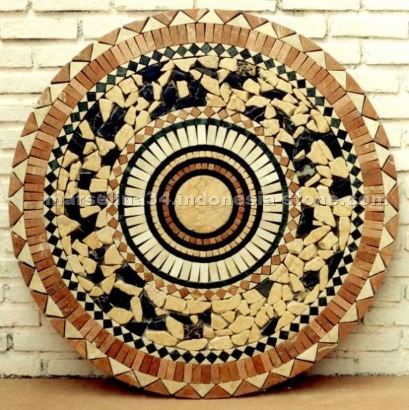 Mosaic Round Decorative