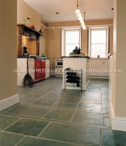Beijing Green Riven Slate