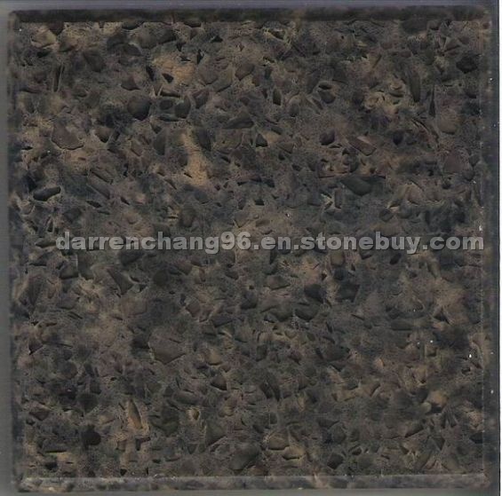 Black pearl quartz stone(VRN-089)