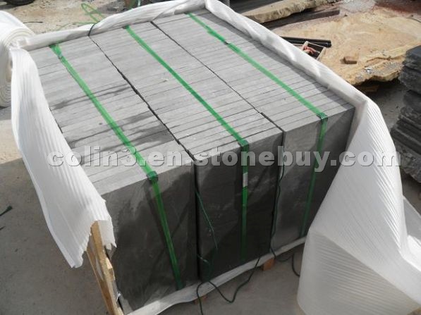 China Green Sandstone - sawing