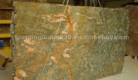 Blue Fire granite slabs