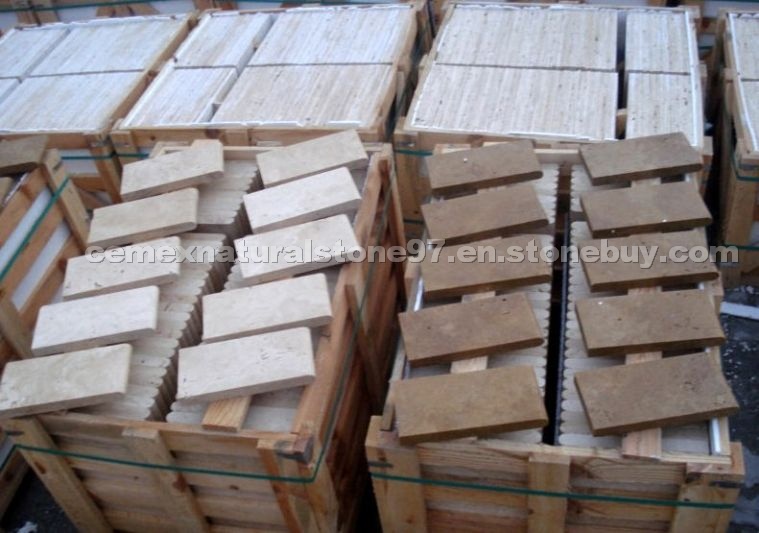 Noce Travertine Pool Coping