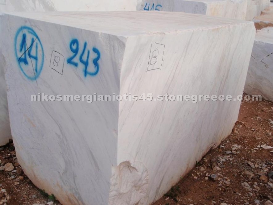 Volakas White Marble Blocks