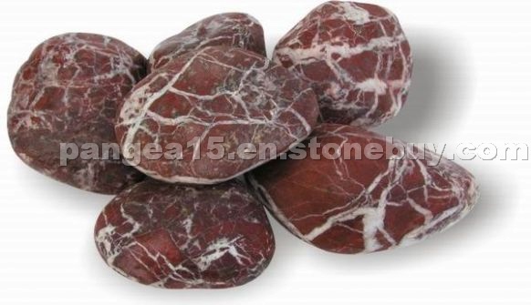 Red Tumbled Stones - Pebble Stones