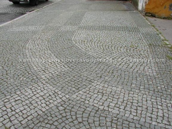 Paving blocks splitted