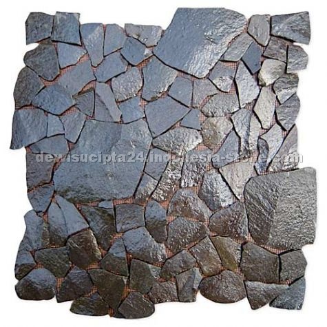 Mosaic Slate, Lava Stone Mosaic 08