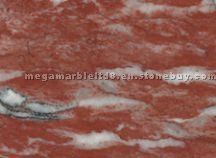 Rosso Francia marble