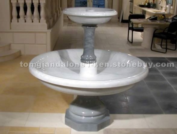 Bardiglio Marble Fountain