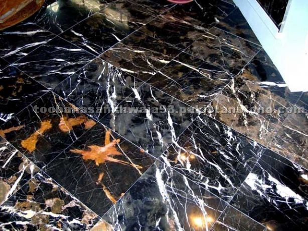 Black Gold Marble