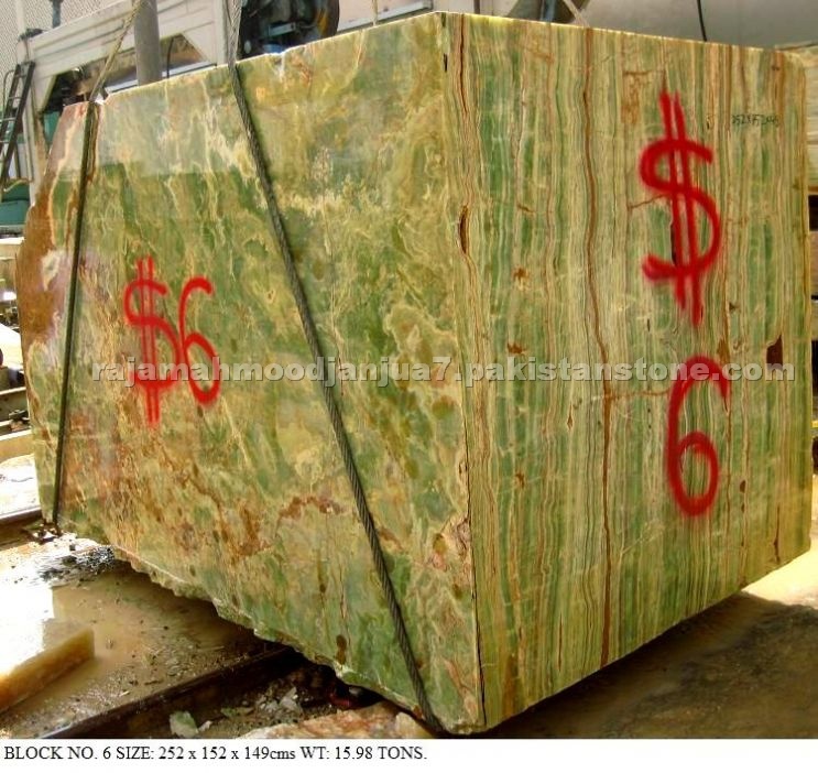 Dark Green Onyx Blocks 12