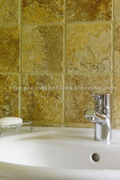 Golden Antique Travertine Tumbled (Unfilled)