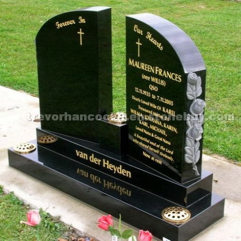 Black Granite Monument
