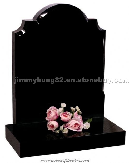 GH14 Polished Granite Headstone