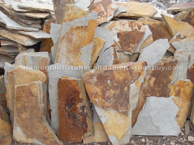 rusty slate flagstone
