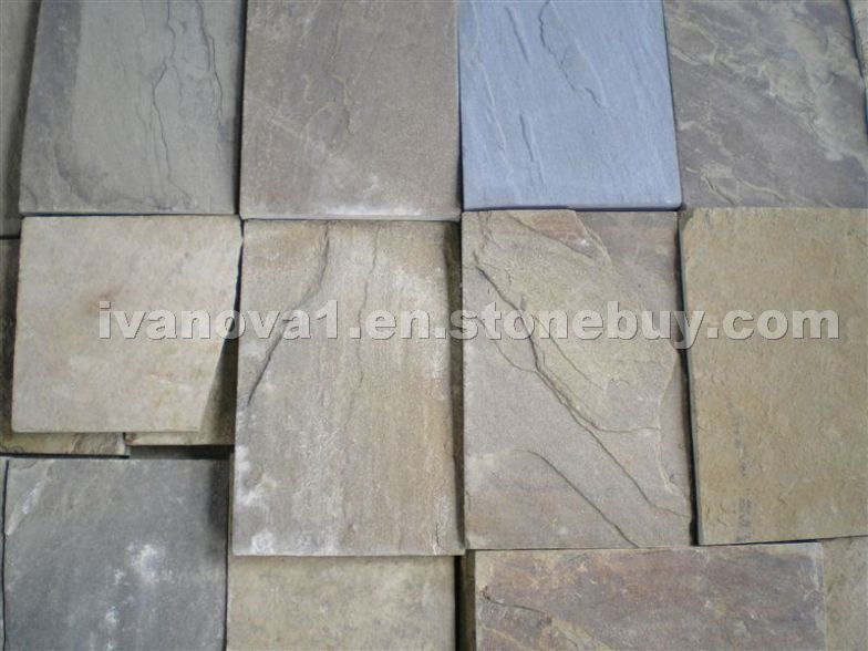 Brown sandstone- machine formed