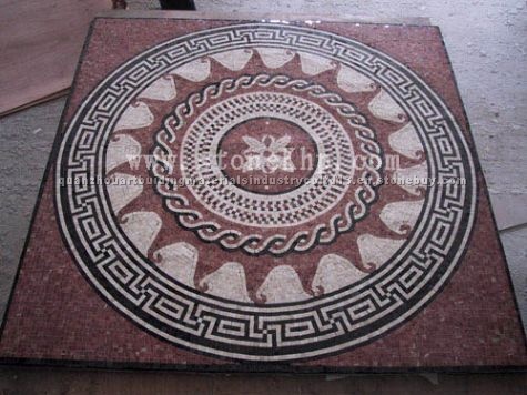 Marble mosaic