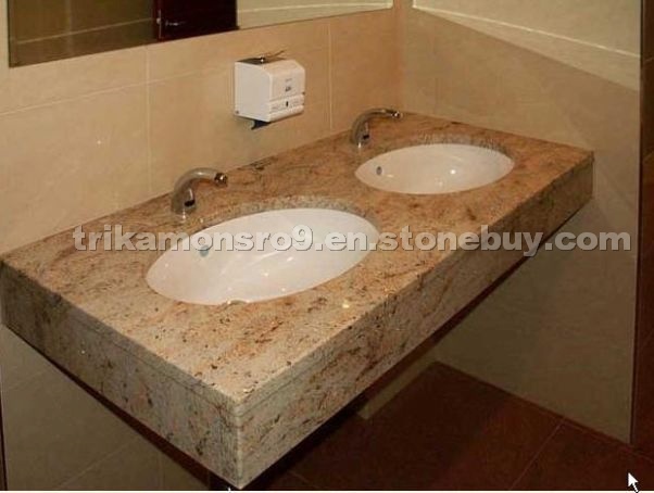 Granite vanity top