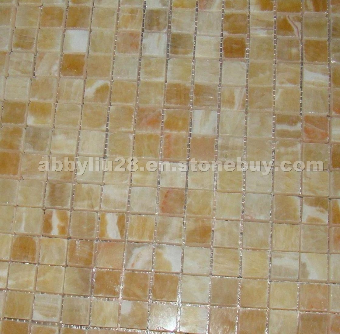 honey onyx mosaic