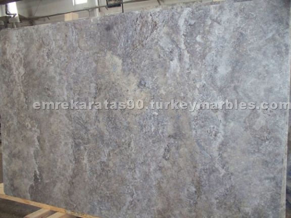 Silver Travertine Crosscut