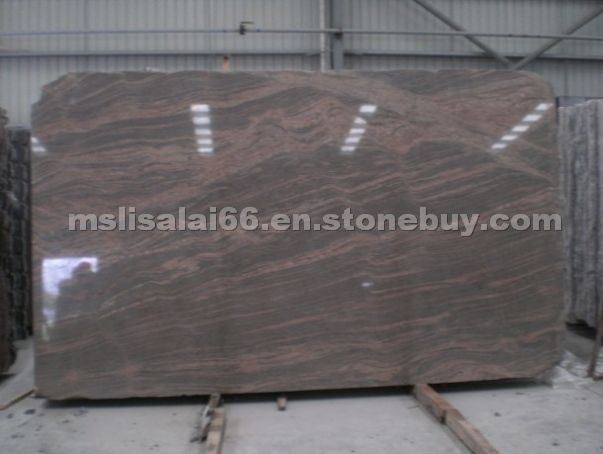 Polished granite slabs