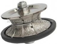 Vacuum brazed diamond Hand-type profiling wheel