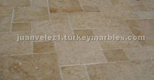 Bronce French Pattern Stone Beige Ivory Floor Hone