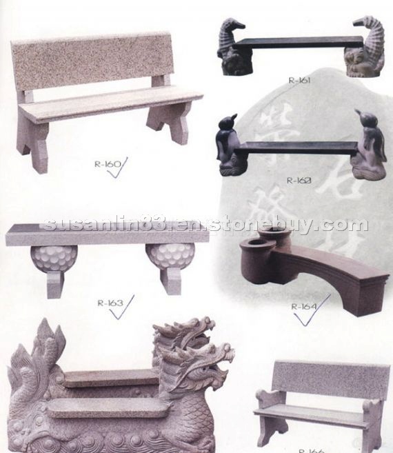 Stone Furniture, Bench