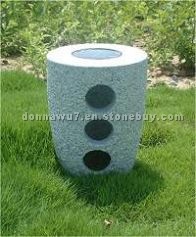 stone solar light