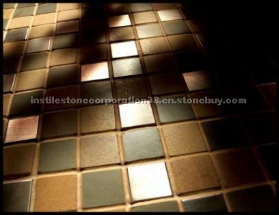 Steel, Mint & Cinzento Mosaic
