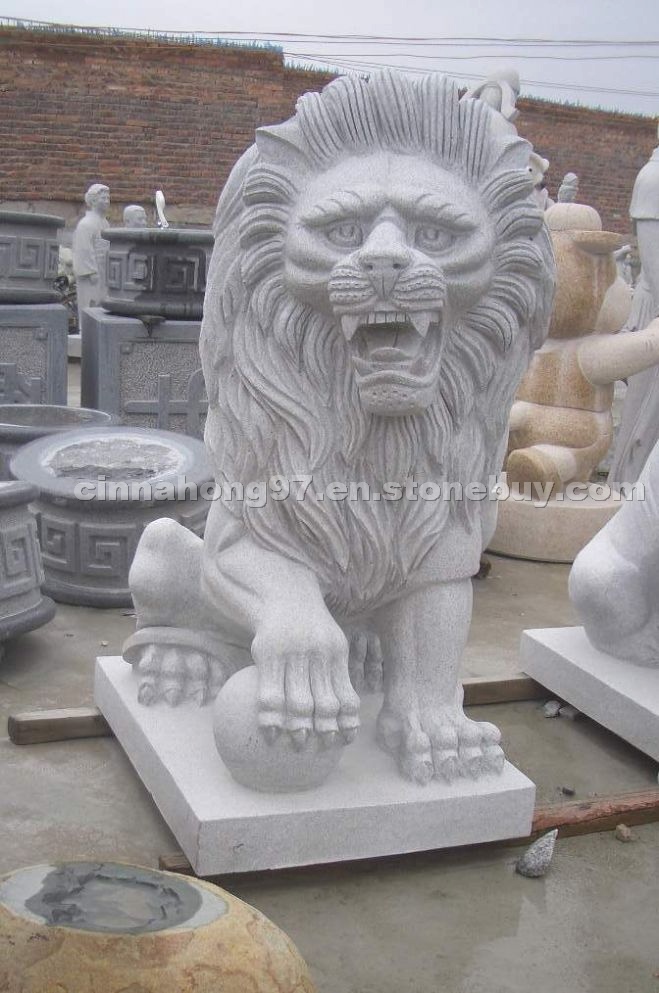 Grey Granite Sculpture