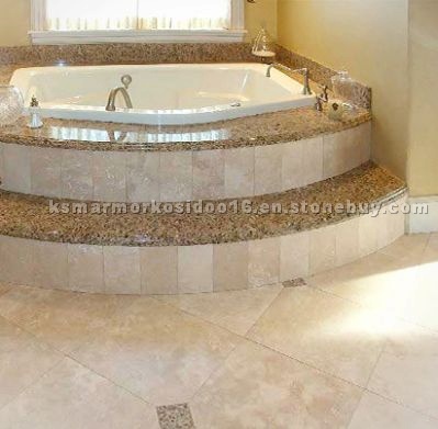 Granite bathtub surround