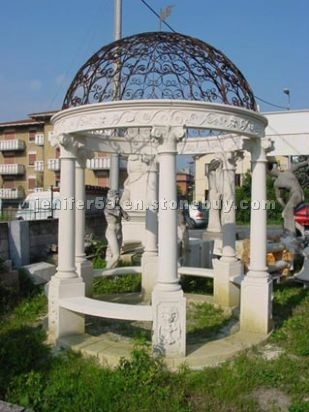 Stone and Marble Gazebo