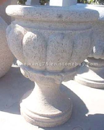 Stone flowerpot - B3 Stone flowerpot - B3