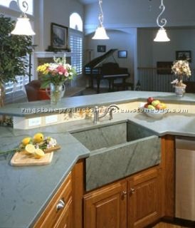 Woodland Jade slate countertop